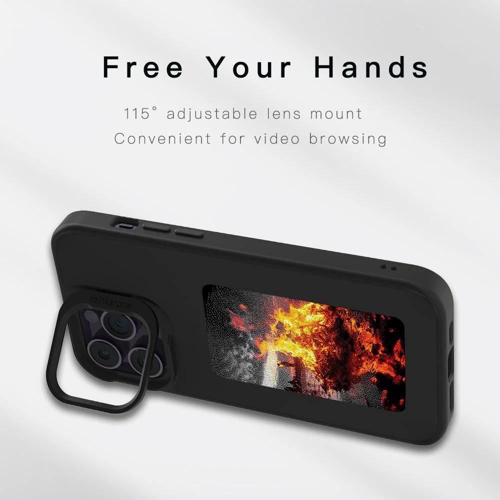 NFC E-ink display iPhone case|Customizable smart back cover (iPhone 13-17)