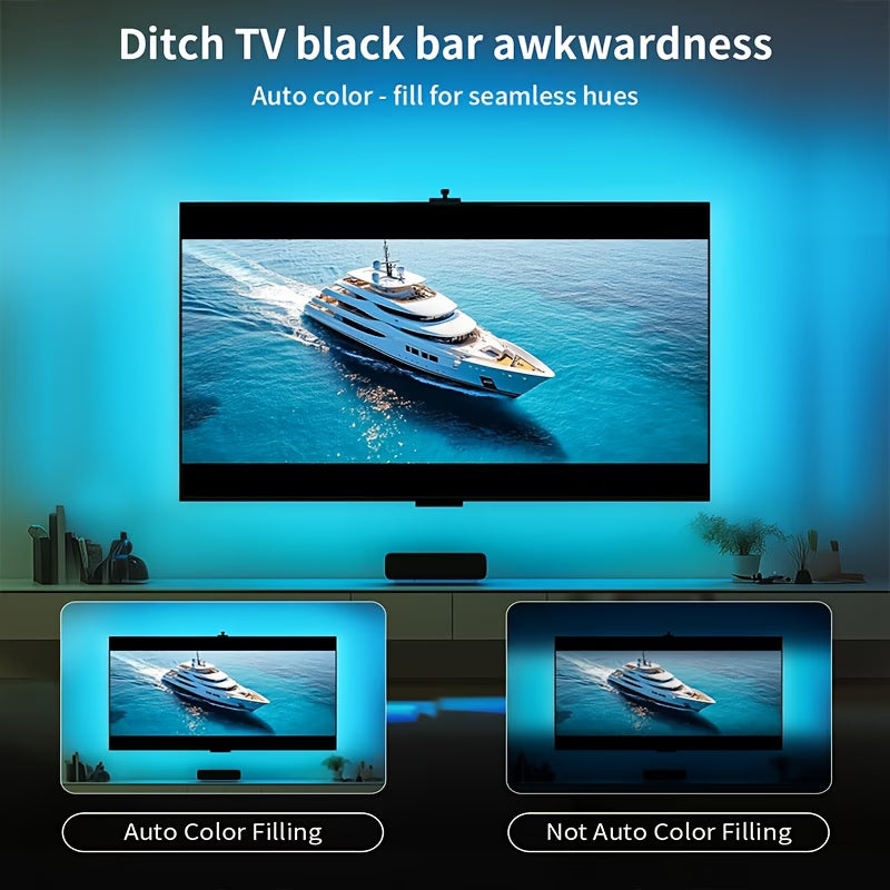 TV RGB Sync Lights – Smart LED Backlight for TV, Gaming Setup & Home Theater