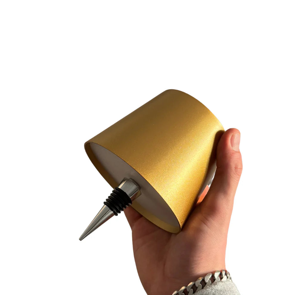 Rechargeable Bottle Lamp – Cordless LED Table Lamp for Wine Bottles | Portable Minimalist Bedside Light