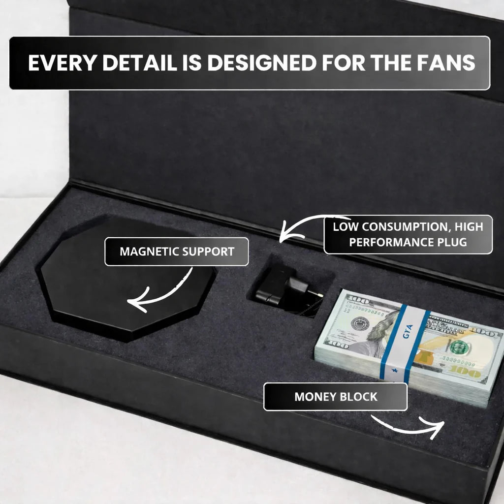 GTAlamp- Floating Money Banknote Lamp