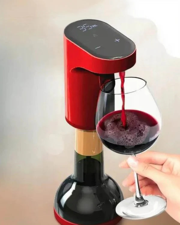 Smart Automatic Drink Dispenser & Aerator – Rechargeable Touch Bottle Pourer for Perfect Measured Pour